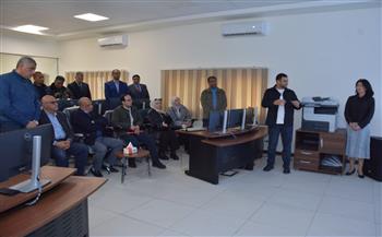 وزير الكهرباء ومحافظ الإسكندرية يتفقدان مركز تحكم غرب.. ويشاركان العاملين إفطارهم الجماعي