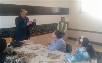 قصر ثقافة المنيا ينظم محاضرة عن التسرب من التعليم بمكتبة دلجا