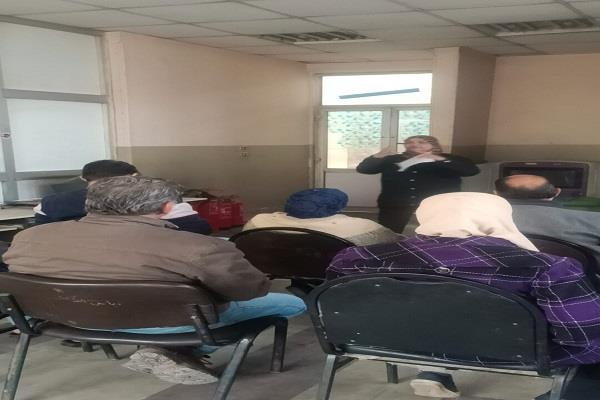 محاضرة عن مهارات العمل الجماعي بنادي تكنولوجيا المعلومات بقصر ثقافة المطرية