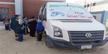 صحة المنيا: تقديم خدمات طبية مجانية لأكثر من 6201 مواطنًا ضمن 28 قافلة طبية خلال يناير