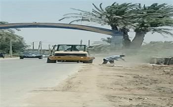 محافظ الفيوم يتابع حملات النظافة العامة ورفع الإشغالات بمركز ومدينة سنورس 