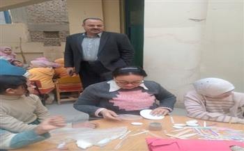 مكتبة آل عابدين بموشا تنظم ورشة فنية للأطفال ضمن برنامج اجازة منتصف العام 