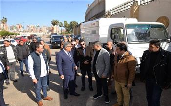 محافظ الدقهلية: سيارات مكنسية جديدة تنضم لمنظومة المخلفات الصلبة بالدقهلية للارتقاء بمنظومة النظافة 