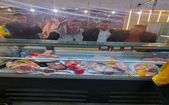 حملة مكبرة على المجازر والأسواق ببني سويف لضمان سلامة اللحوم قبيل رمضان