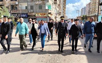 حملة موسعة لإزالة الإشغالات بشوارع دكرنس لضمان الانضباط والسيولة المرورية