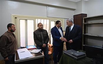 محافظ الغربية يتفقد المركز التكنولوجي بمبنى مركز ومدينة بسيون