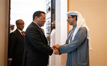 نائب رئيس الإمارات يبحث مع رئيس وزراء موريتانيا علاقات التعاون