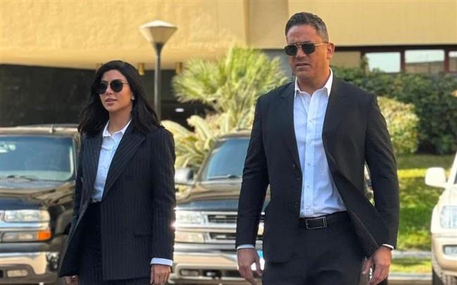 صورة من الكواليس تجمع كارولين عزمي وأمير كرارة في "رأس الأفعى"  