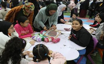 قصور الثقافة تقدم أنشطة متنوعة لتعزيز الإبداع والانتماء لدى الأطفال بمعرض الكتاب