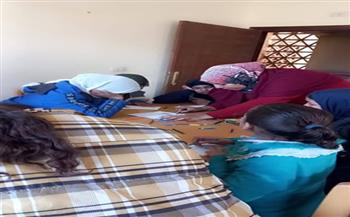 ورشة فنية للأطفال بقصر ثقافة الزعيم جمال عبدالناصر ببنى مر 