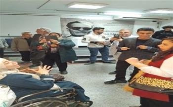 افتتاح معرض جماعي لذوي الهمم بمركز رامتان الثقافي 