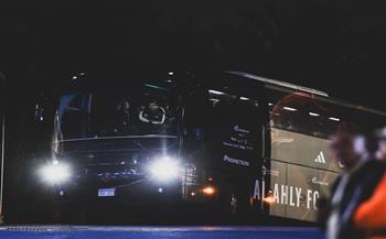 الدوري الممتاز.. الأهلي يصل إلى استاد القاهرة لمواجهة البنك الأهلي