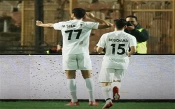 الدوري الممتاز.. مصطفى شلبي يتقدم للبنك الأهلي بهدف مبكر في شباك الأهلي