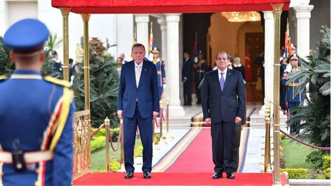 الرئيس السيسي يستقبل اليوم نظيره التركي بقصر الاتحادية