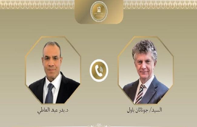 وزير الخارجية يبحث هاتفيًا مع مستشار الأمن القومي البريطاني مستجدات الأوضاع الإقليمية