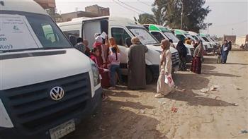 محافظ الدقهلية: 1542 مواطنًا استفادوا من القافلة الطبية المجانية بقرية الدرافيل