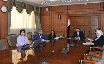 نائب محافظ بورسعيد يستقبل وفدًا من دولة كندا لبحث سبل التعاون المشترك