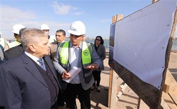 رئيس هيئة قناة السويس يتفقد عددا من مواقع العمل ببورسعيد