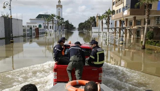 المغرب.. إخلاء مدن بالكامل بسبب فيضانات عنيفة