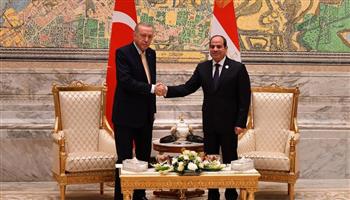 الرئيس السيسي وأردوغان يوقعان على بيان الاجتماع الثاني لمجلس التعاون الاستراتيجي