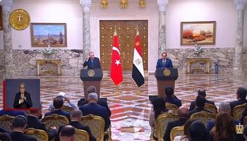 مؤتمر صحفي بين الرئيس السيسي ونظيره التركي (بث مباشر)