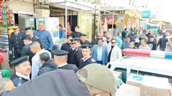 محافظ الدقهلية يتابع أعمال حملة إزالة الإشغالات بمدينة دكرنس