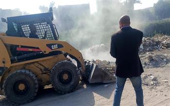 جهود الوحدة المحلية لمدينة الواسطى ببني سويف  في ملفات النظافة