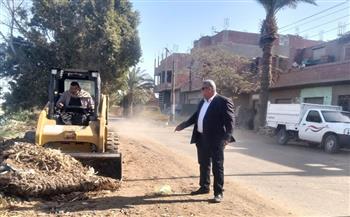 رئيس إهناسيا ببني سويف يتابع ملفات النظافة ومواجهة التعديات وتحسين مستوى الخدمات 