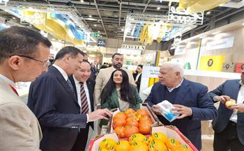 بمشاركة 99 شركة.. وزير الزراعة يفتتح الجناح المصري بمعرض "فروت لوجستيكا" ببرلين