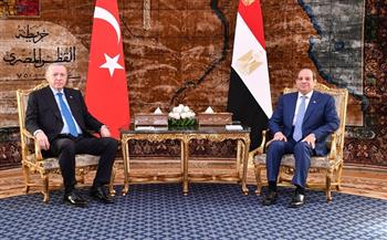 تفاصيل استقبال الرئيس السيسي نظيره التركي ومباحثاتهما بقصر الاتحادية