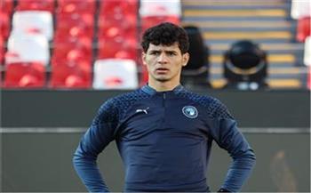 الدوري الممتاز.. أحمد ميهوب يفوز بجائزة رجل مباراة بيراميدز أمام سموحة