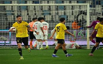 الدوري الممتاز.. كهرباء الإسماعيلية يضيف الهدف الثاني في مرمى الزمالك