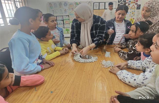  ثقافة القاهرة تواصل دعم الوعي وتنمية مهارات الأطفال بالأسمرات