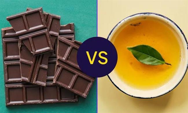 الشوكولاته الداكنة أم الشاي الأخضر.. أيهما يحسن المزاج؟