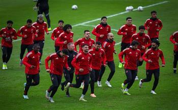 الأهلي يخوض تدريباته في التتش اليوم قبل رحلة الجزائر لمواجهة شبيبة القبائل