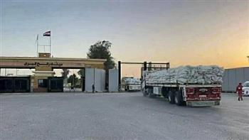 قافلة "زاد العزة" الـ 132 تدخل إلى الفلسطينيين في قطاع غزة