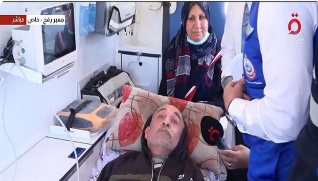 مصاب فلسطيني من معبر رفح: الرئيس السيسي تاج رؤوس العرب والأمة العربية كلها   