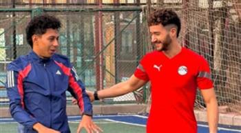 أحمد مالك يكشف عن صور جديدة من كواليس تصوير "سوا سوا"