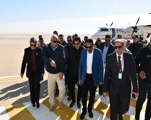 وزير الرياضة يصل الوادي الجديد في جولة تفقدية موسعة للمنشآت والبرامج الشبابية  
