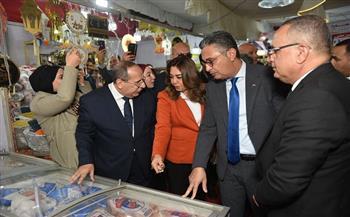 وزيرا التموين والتنمية المحلية ومحافظ الدقهلية يفتتحون معرض أهلاً رمضان والمعرض الدائم لبيع السلع الغذائية