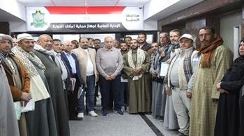 محافظ المنيا يستعرض منظومة تقنين الأراضى وخطوات التقديم الإلكترونى عبر المنصة الوطنية