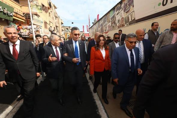 وزير التموين ووزيرة التنمية المحلية يتفقدان مشروعات تموينية وخدمية بالدقهلية لتوفير السلع الأساسية