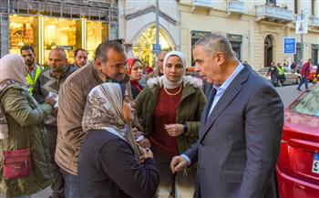 محافظ الإسكندرية يتفقد شارع سعد زغلول لتعزيز الانضباط والحفاظ على الهوية البصرية والتاريخية