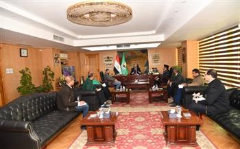 أحمد الأنصاري يشدد على تجهيز الموقف الجديد بالفيوم لتسهيل حركة المواطنين