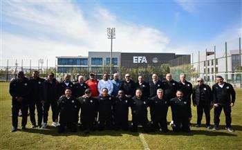 وحدات تدريبية متقدمة فى اليوم الثاني لدبلومة الرخصة الأفريقية (Pro1) لكرة القدم  