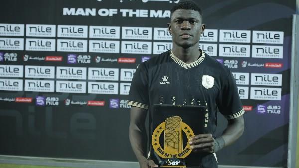 الدوري الممتاز.. أليو بادارا رجل مباراة فاركو وحرس الحدود  