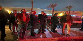 محافظ الجيزة يتابع ميدانيًا عمليات إطفاء حريق بمصنع أخشاب بالمنطقة الصناعية الثالثة في 6 أكتوبر