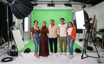 عمرو دياب برفقة أبنائه الأربعة في إعلان برمضان 2026