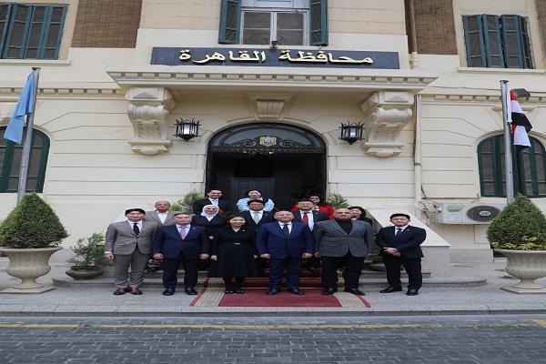 محافظ القاهرة يبحث مع وفد المجلس الحضري لمدينة سول سبل تعزيز التعاون