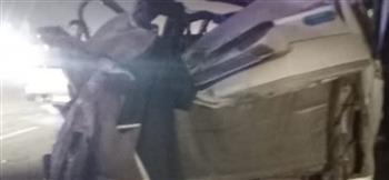 إصابة عضو مجلس نواب وزوجته وابنته في حادث على الطريق الحر ببنها